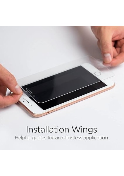 iPhone Se (2022 / 2020) / 8 / 7 ile Uyumlu Cam Ekran Koruyucu Glas.tr Slim Hd - AGL01374 fırsatları