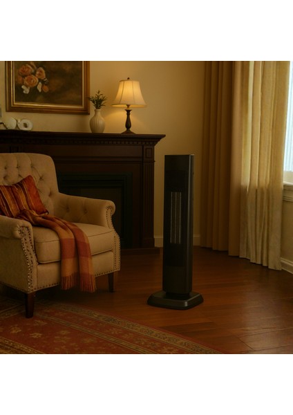 Voltomat 2000W Termostatlı Kule Tipi Seramik Fanlı Isıtıcı Uzaktan Kumandalı fiyatları