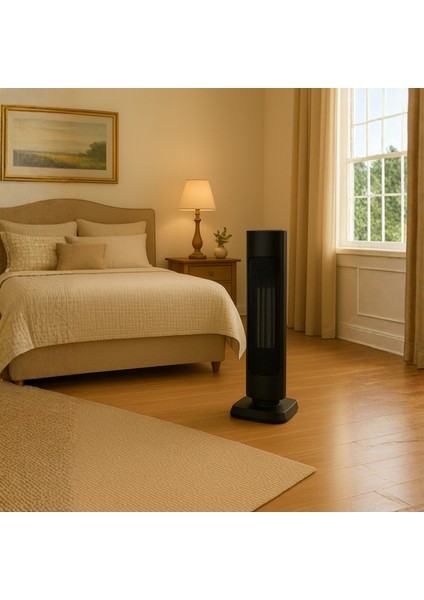 Voltomat 2000W Termostatlı Kule Tipi Seramik Fanlı Isıtıcı Uzaktan Kumandalı fırsatları