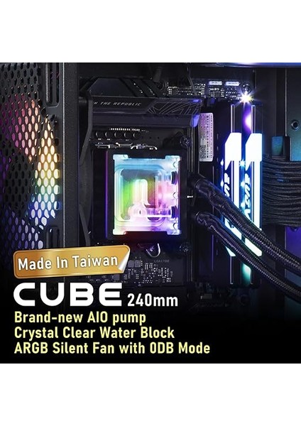 AIO-240-BB27A-RP240MM Sıvı Soğutma Sıyah fiyatları