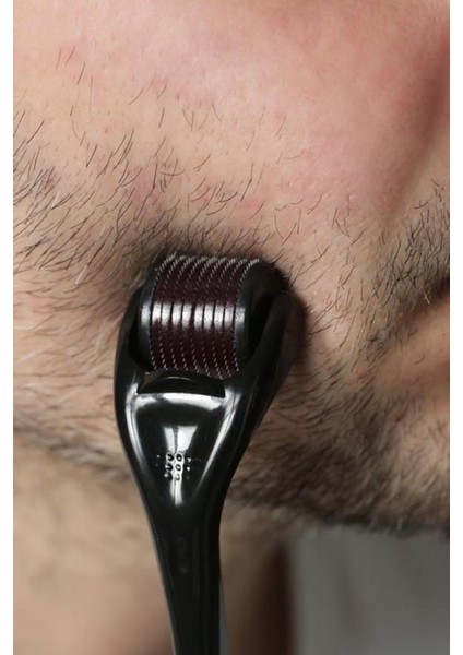 Titanyum Uçlu Dermaroller Iğneli Sakal Saç Yenileyici Cilt Yüz Vücut Yenileme Masaj Aleti 0.50MM modelleri