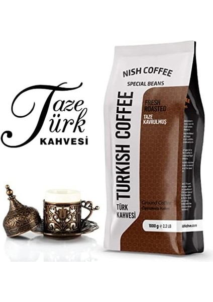 Nish Öğütülmüş Türk Kahvesi, 1 kg fiyatları