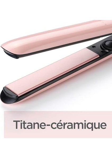 Babyliss Saç Düzleştirici Rose Blush, 235 Derece, Advantage Ceramic Ekstra Uzun Titanyum Seramik Plaka, 2498PRE fiyatları