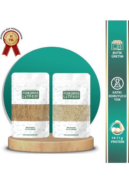 Avantajlı Kendinden Kıymalı Kuskus ve Tavuklu Tel Şehriye Seti