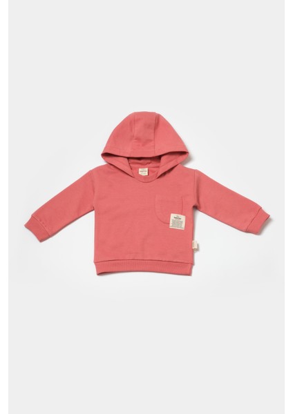 Bebek Pamuklu Kapüşonlu Cepli Eşofman Takımı - Iki Parça fiyatları