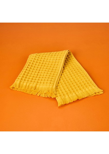 Soft Waffle Mutfak Havlusu - Hardal - 30X45 cm fiyatları