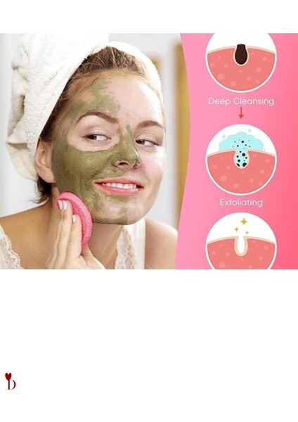 6 Adet Incecik Sünger | Cep Boy Makyaj Çıkarma Pedi | Pratik Yüz Temizleme ve Peeling Ped modelleri