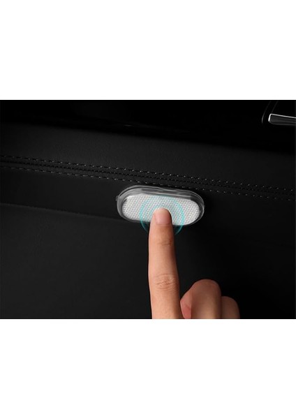 Dokunmatik Sensörlü Mini 6 LED Lamba USB Şarj Edilebilir Ayak Altı Mıknatıslı Torpido Lambası modelleri