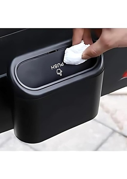 Içi Katlanabilir Çöp Kovası, Akordiyon Tasarım, Universal Uyumlu, Asılabilir Özellikli Çöp Kovası