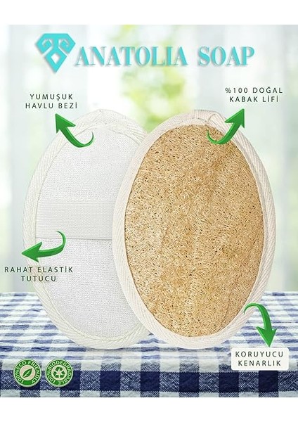 Soap 1978 Yüz Vücud Kabak Lifi Doğal Lifler Peeling Temizleyici Arındırıcı. 1 Adet. fiyatları