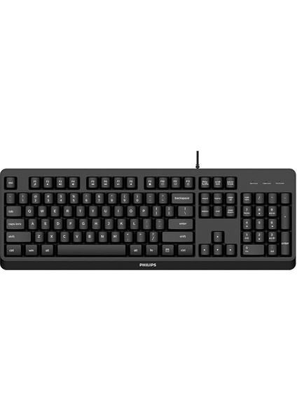 SPK6207 Kablolu Türkçe Q Klavye Siyah