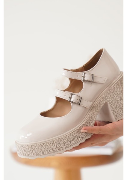 Modaserdem Jasmine Kadın Bej Günlük Ayakkabı