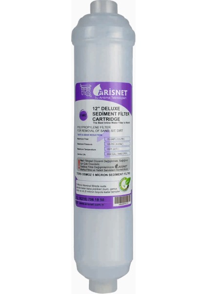 Lg Marka Su Arıtma Cihazı Filtresi Kapalı Kasa 5 Li Filtre Seti