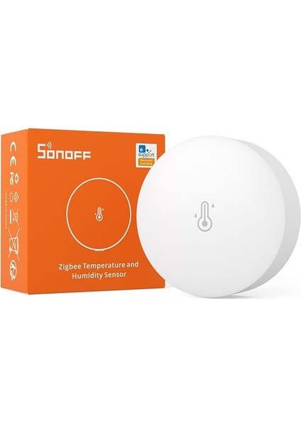 SNZB-02P Zigbee Sıcaklık ve Nem Sensörü