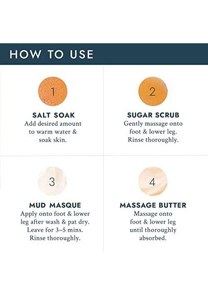 Voesh Pedi In A Box Deluxe 4 Adımlı Pedikür Seti Mandalina modelleri