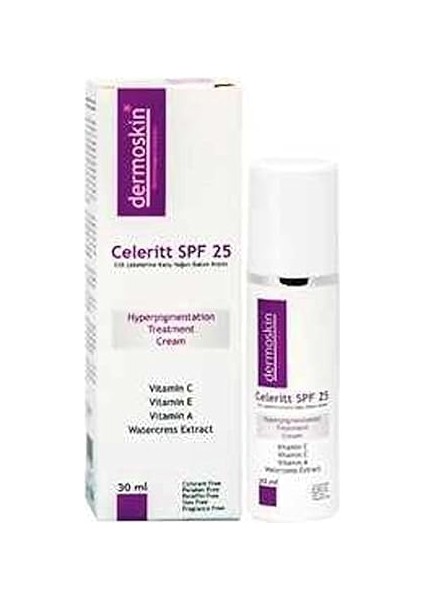 Celeritt SPF25 Krem 1 Paket (1 x 30 Ml) fiyatları