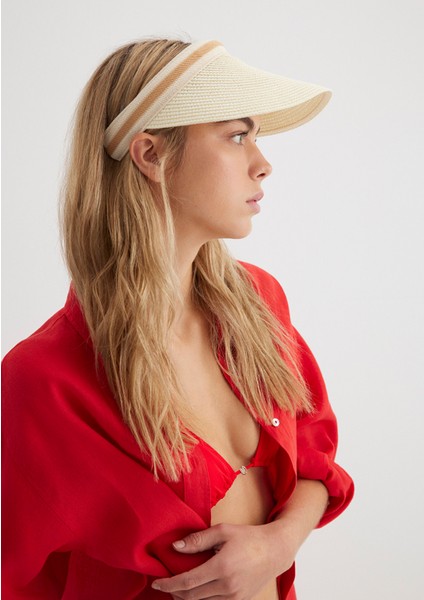 Hasır Vizör Şapka 1912328-80795