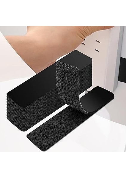 Taraflı Bant Ağır Hizmet, Kanca ve Halka Bant | Yapışkan Siyah Güçlü Pedler - Çift Taraflı Montaj Bandı, Çift Taraflı Yapışkan Şeritler, Cam, Metal Için Uzun Ömürlü Yapışma modelleri