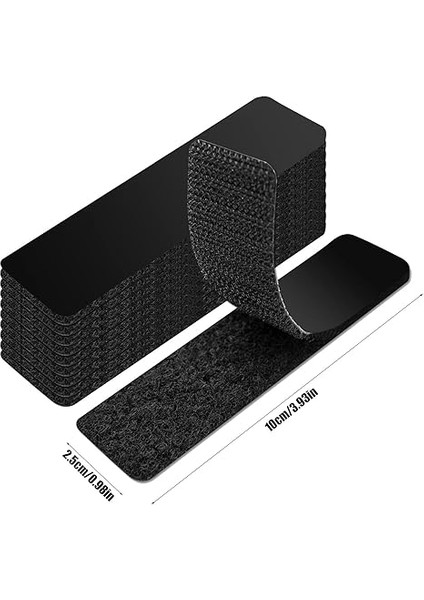 Taraflı Bant Ağır Hizmet, Kanca ve Halka Bant | Yapışkan Siyah Güçlü Pedler - Çift Taraflı Montaj Bandı, Çift Taraflı Yapışkan Şeritler, Cam, Metal Için Uzun Ömürlü Yapışma indirimleri