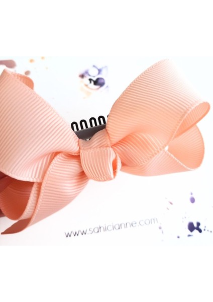 Butik Fiyonk Kurdele Saçsız Bebek Tokası 8cm Az Saçlı Kız Bebeklere Özel Toka fiyatları