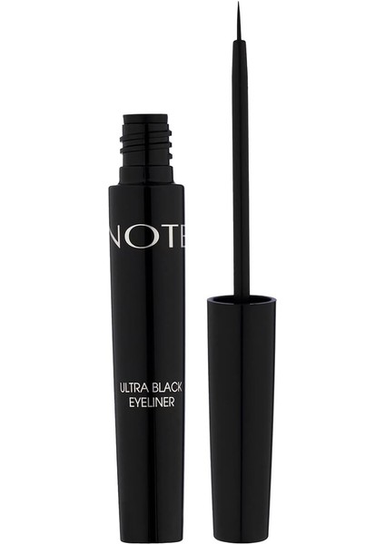Note Ultra Black Eyeliner Kıl Fırça Uçlu