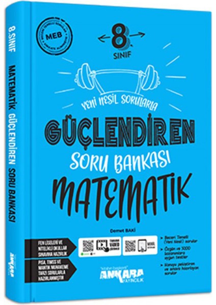 8.sınıf Güçlendiren Matematik Soru Bankası (Güncel Marif Model) fiyatları