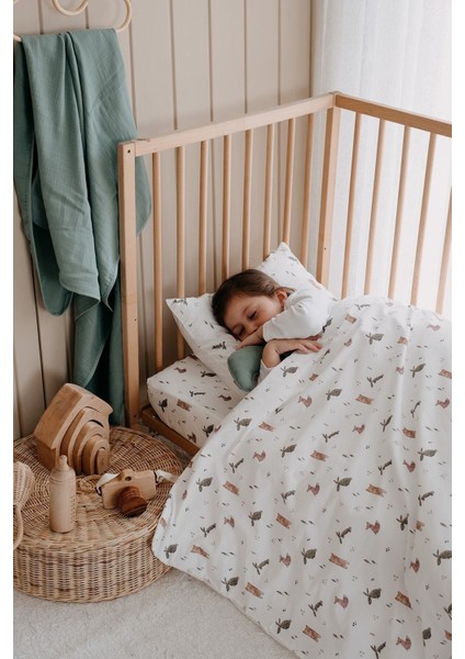 Bebek Boy Nevresim Takımı (100X150) | Woodland fırsatları