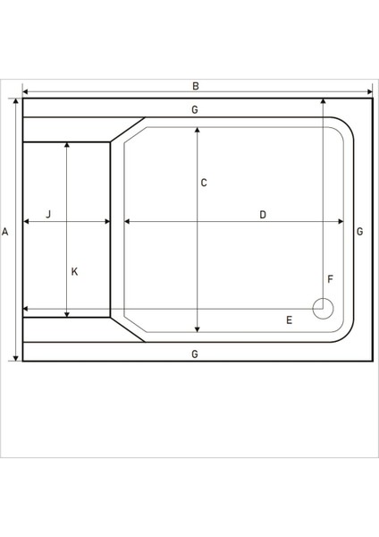 Pandora Dikdörtgen Oturmalı Duş Teknesi, Flat fırsatları