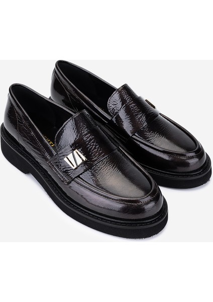 Kadın Hakiki Deri Kahverengi Loafer Ayakkabı 294 13594 Bn Ayk SK25-26 Coffee Puffy fiyatları