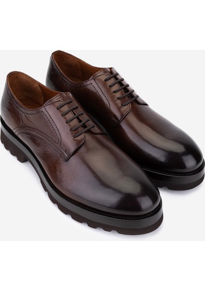 Erkek Hakiki Deri Kahverengi Klasik Ayakkabı 987 400 Erk Ayk SK25-26 Kahve Bfl fiyatları