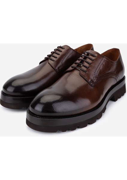 Erkek Hakiki Deri Kahverengi Klasik Ayakkabı 987 400 Erk Ayk SK25-26 Kahve Bfl indirimleri