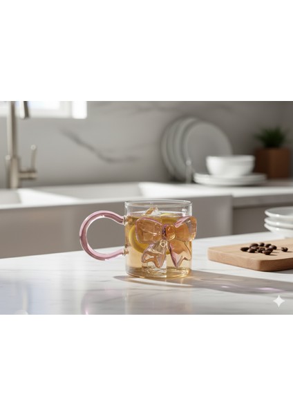 Fiyonklu Borosilikat Cam Kupa modelleri