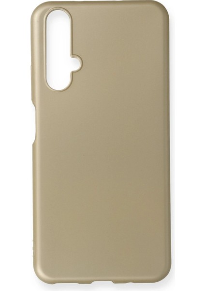 Huawei Honor 20 Kılıf First Silikon - GOLD-(5796) - N957J726-M59957