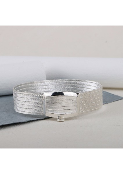 Kadın Gümüş Trabzon Hasır 7 Sıra Bileklik 0823 modelleri