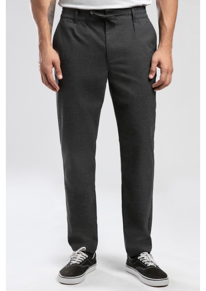 Matteos Normal-Yüksek Bel Bol Düz Kesim Düz Paça Gri Erkek Pantolon fiyatları