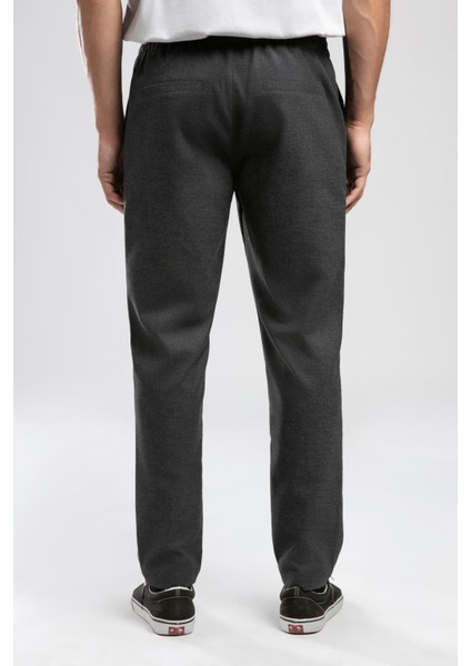 Matteos Normal-Yüksek Bel Bol Düz Kesim Düz Paça Gri Erkek Pantolon modelleri