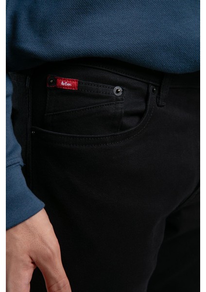 Harry Normal Bel Düz Kesim Düz Paça Siyah Erkek Pantolon fırsatları