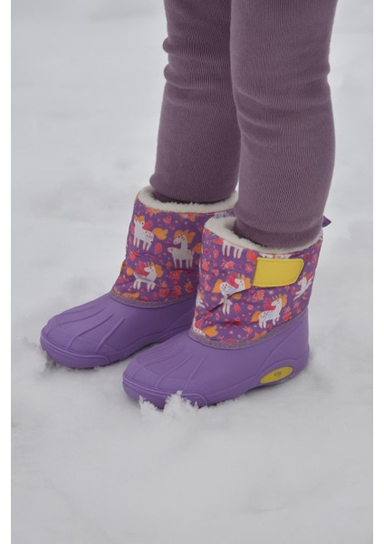 Kışlık Kız Erkek Çocuk Içi Sıcak Astarlı Kar Bot Çizme modelleri