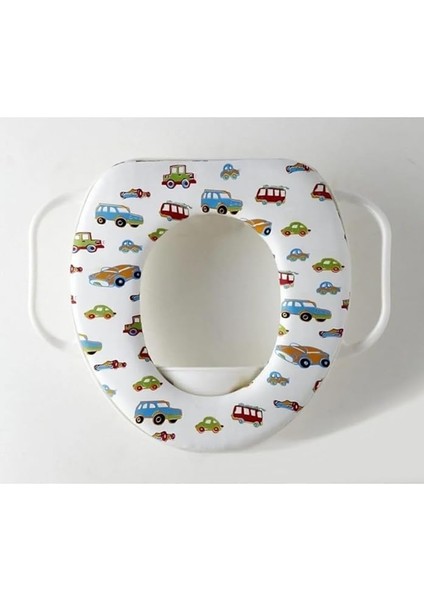 Çocuk Klozet Adaptörü Bebek Klozet Adaptörü Klozet Kapağı Kulplu - Tuvalet Eğitimi Aparatı fırsatları