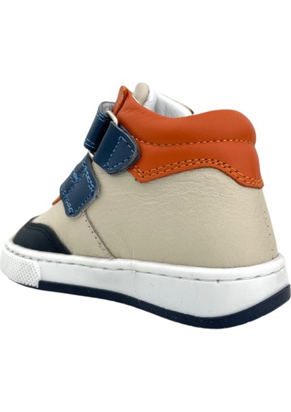 Ottoman Erkek Bebek Ilk Adım Ayakkabısı Lacivert-Bej modelleri