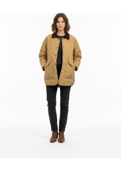 Kadın Kapitone Mont