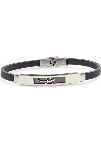 Kertenkele Desenli Çelik Bileklik 959SCB009