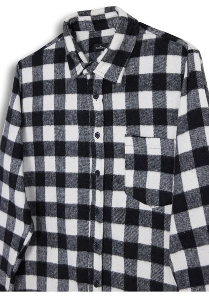 Erkek Slim Fit Dar Kesim Uzun Kollu Cepli Kareli Dama Desenli Kışlık Oduncu Gömlek fiyatları