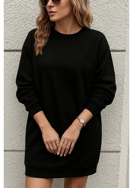 Mdb Kadın Uzun Kollu Bisiklet Yaka Iki Iplik Elbise fiyatları