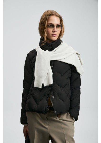 Kadın Desert Kaz Tüyü Mont 122120043 Siyah