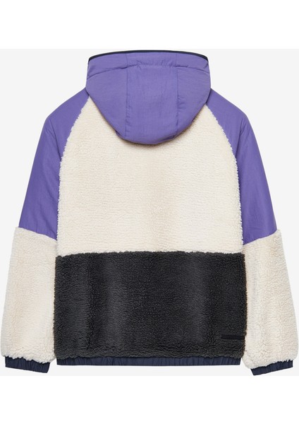 W Outdoor Fleece Full Zip Sherpa Kadın Mor Mont S232311-4198 fiyatları