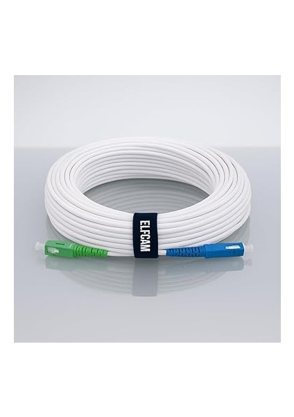 - Fiber Optik Kablo Sc/apc - Sc/upc Erkek, Simplex 9/125ΜM Patch Cord, Lszh Fiber Optik Kablo, Beyaz, 5 Metre fırsatları
