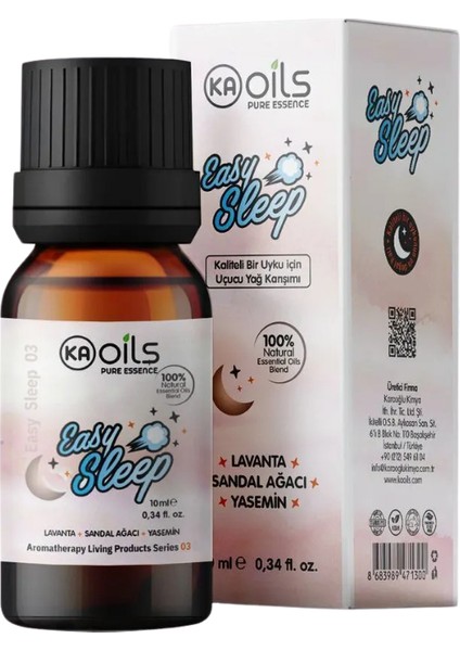 Easy Sleep Uçucu Yağ Karışımı No:3 - 10 ml fiyatları
