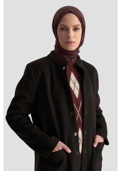 Hakim Yaka Kaşe Kap 25KD1124 Siyah modelleri