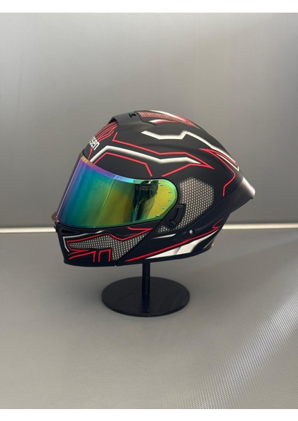 WS-202 Güneş Vizörlü Çene Açılır Kask (Renkli Vizörlü) C1 fiyatları